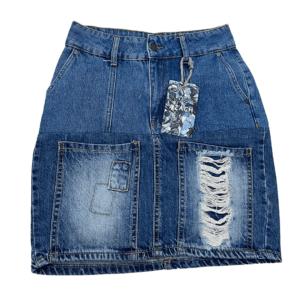 Upcycled Mini Skirt