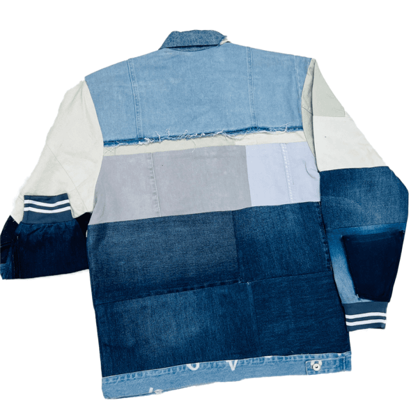Upcycled Denim Jacket - Image 2
