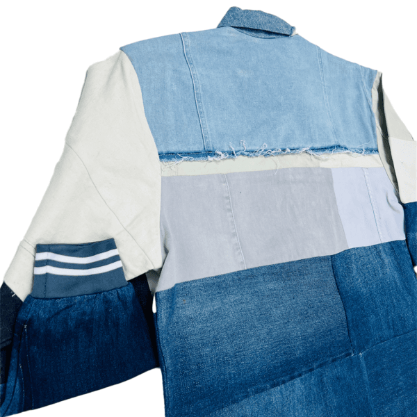 Upcycled Denim Jacket - Image 3