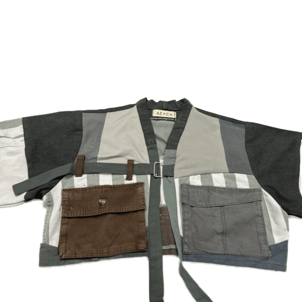 Kimono Crop Jacket - Image 2
