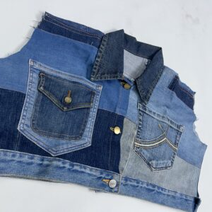 Sleeveless Crop Jacket