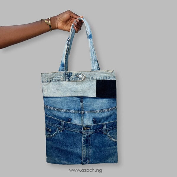 Pocket Grid Tote