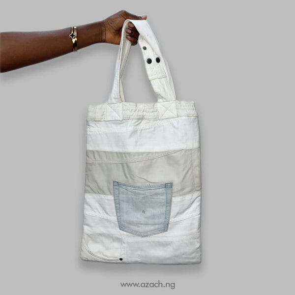 Grey Pocket Harmony Tote - Image 2