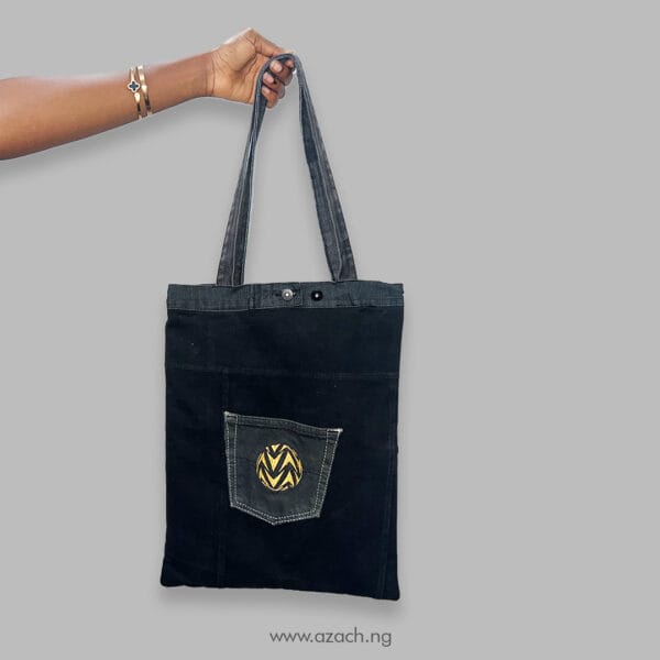Noir Emblem Tote