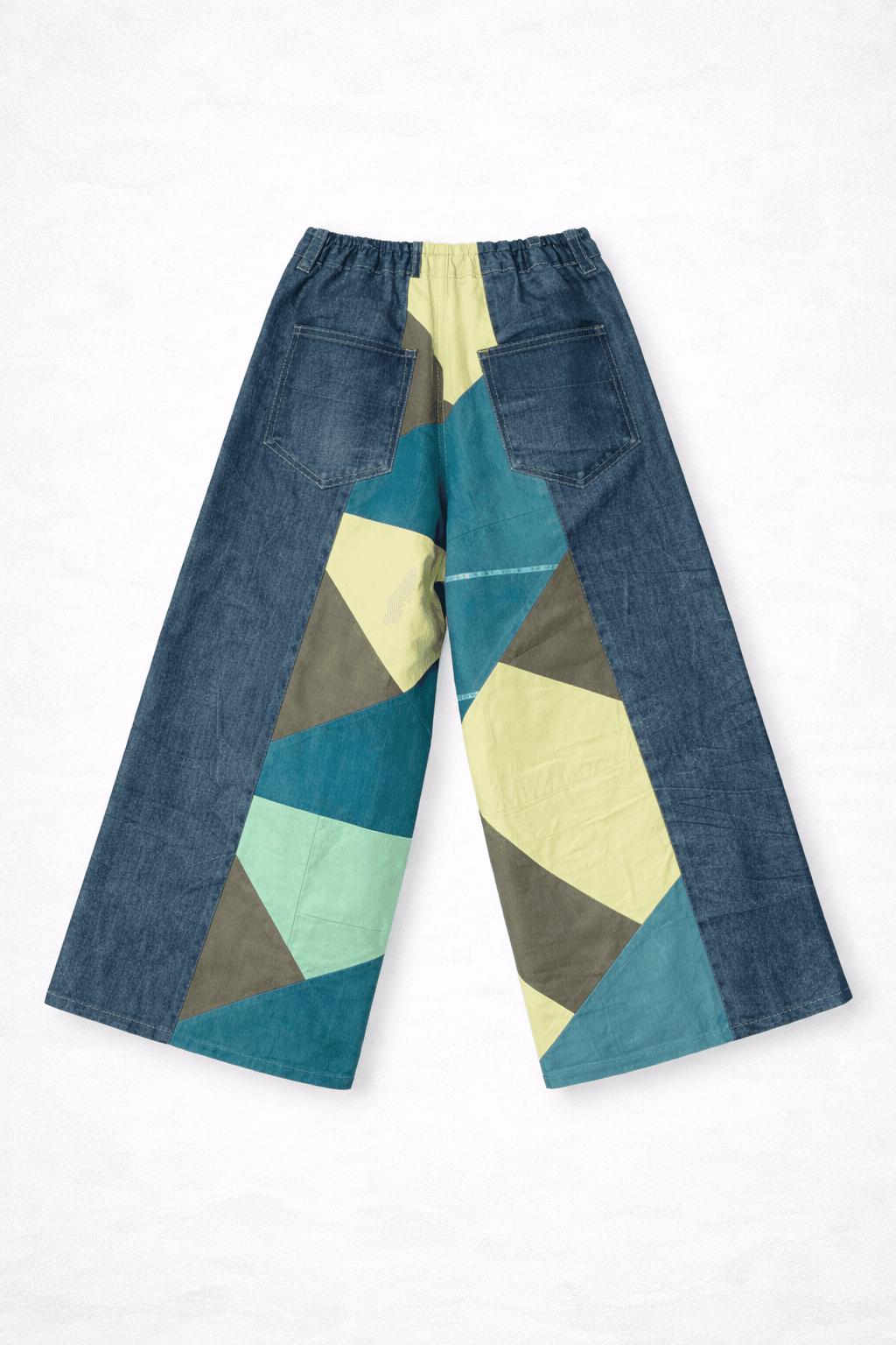 GeoPatch Wide-Leg Jorts - Image 3