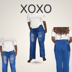 Blue Revival Lace Denim - AZACH x AYINKE