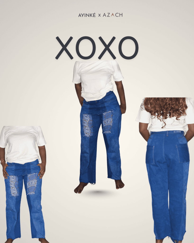 Blue Revival Lace Denim - AZACH x AYINKE