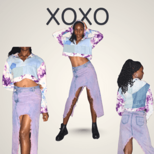 Violet Edge Skirt Set – AZACH × AYINKE